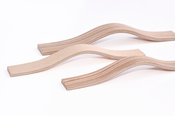 Modern wooden furniture handles in Ash